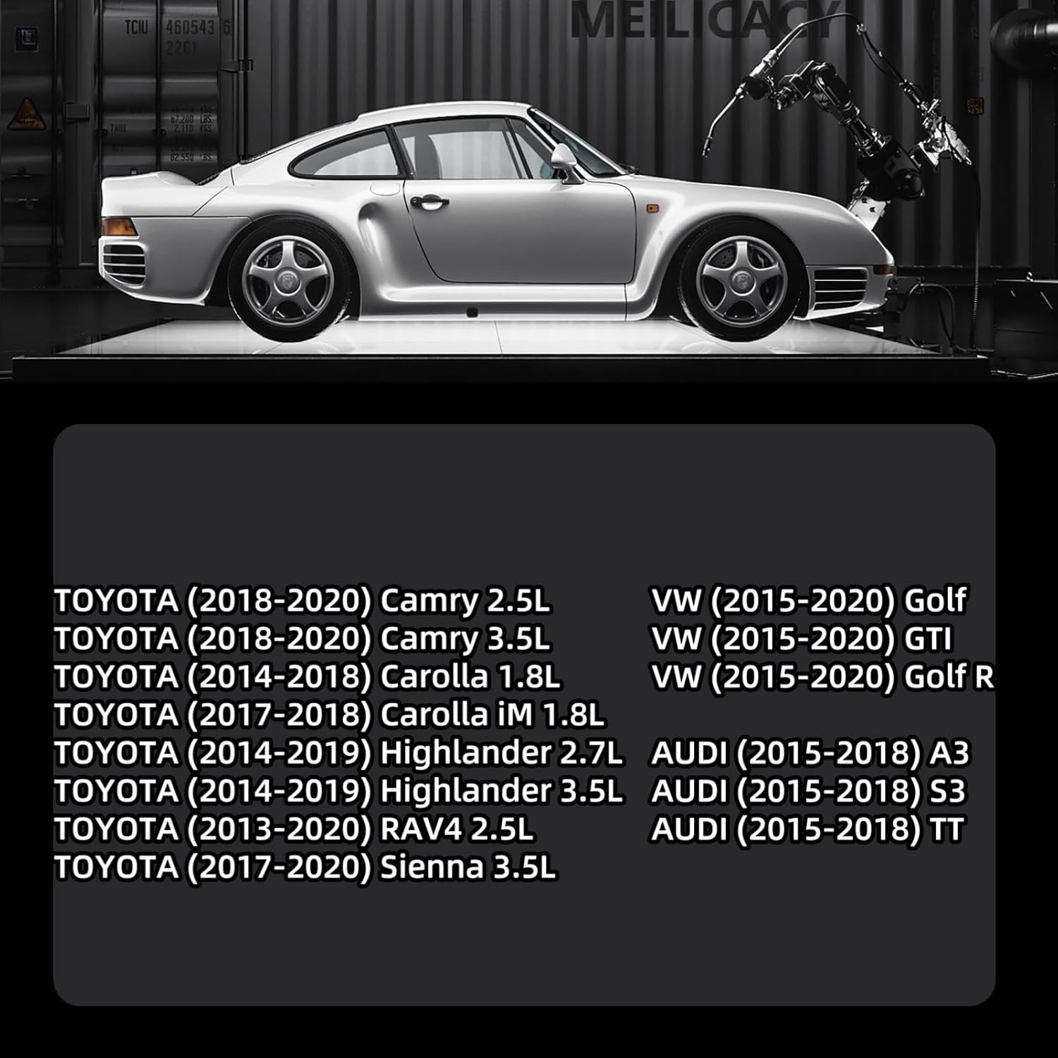 A/C Compressor Control Valve with Connector Wire Harness fit For Toyota 2014-2018 Corolla 1.8L 2018-2020 Camry Sienna 2013-2020 RAV4 2.5L for VW 2015-2020 Golf 7SES17C 6SES14C 7SEU17C