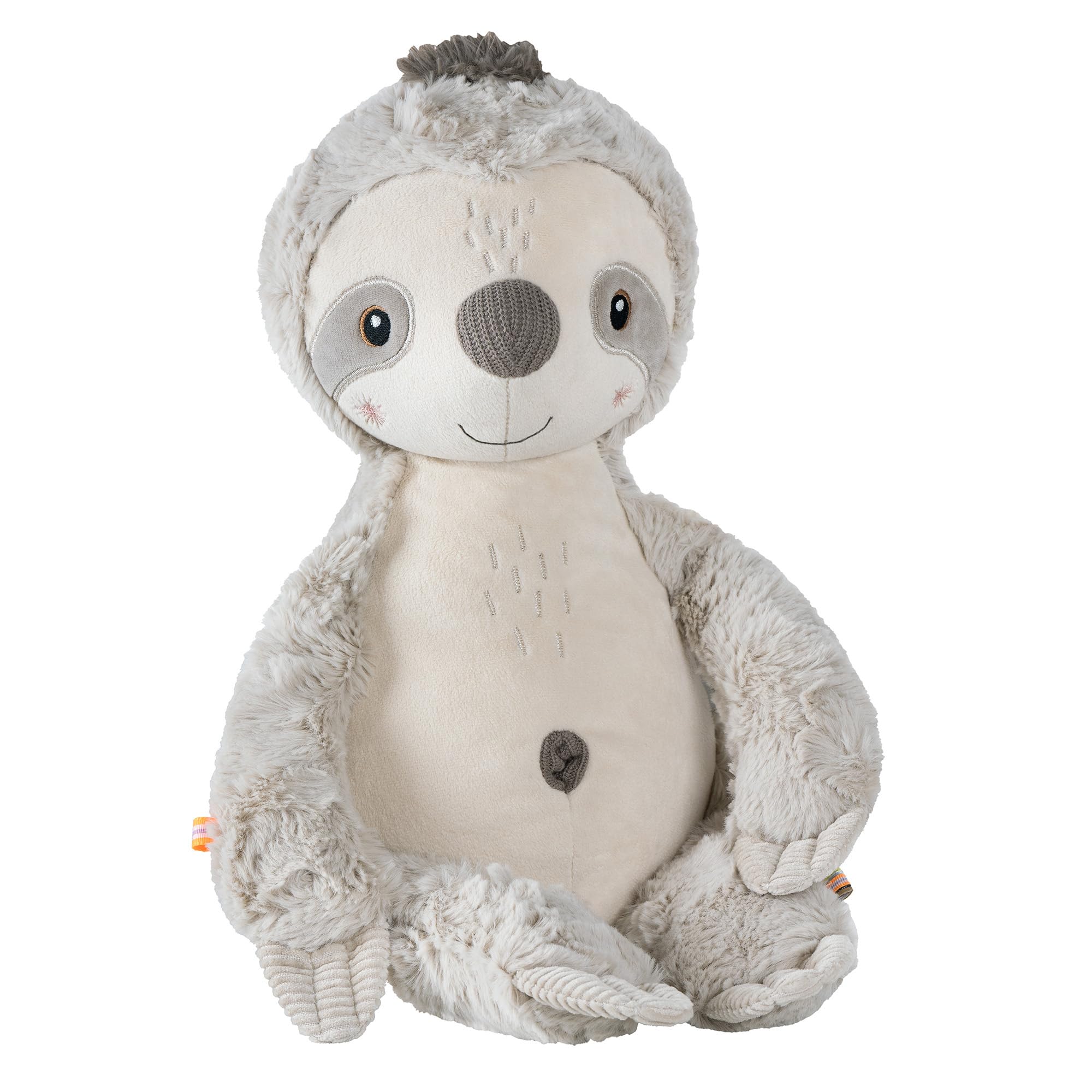 Fehn Cuddly Toy Sloth XL - Playmate, Protector & Cuddly Friend: Large Soft Toy for Gripping, Feeling and Cuddling, for Babies and Toddlers from 0+ Months