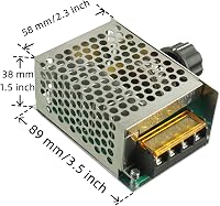 BOJACK 4000W Elektronikus Feszültségszabályozó 220V Motor Fordulatszám Vezérlő 5