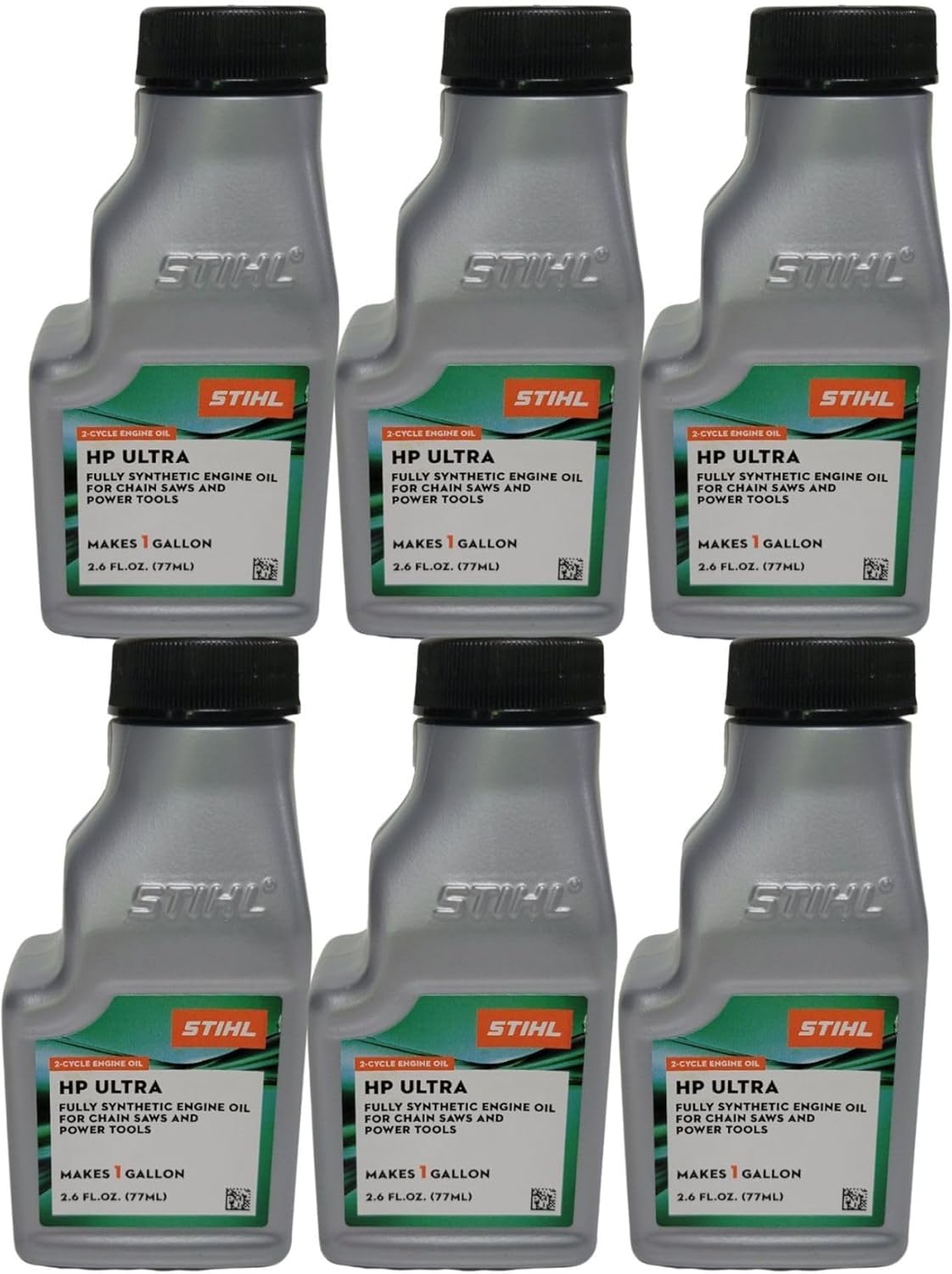 STIHL OIL MIX 1 GALLON HIGH PERFORMANCE ULTRA 2-CYCLE ENGINE 6 PACK