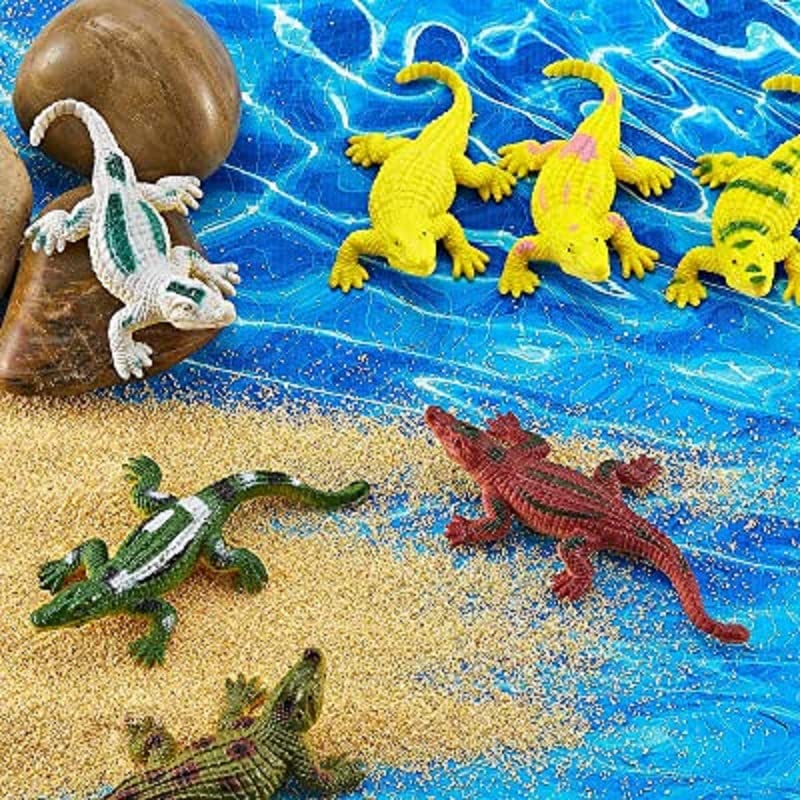 Premier Plants Figurines Toys, Realistic Assorted Mini Plastic for Aquarium/Party Favor Decoration/Bathtub Bath Pool Toy/Pet Collection/Gift (Crocodile) (B0BB1S3P9T) Amazon Price History, Amazon Price Tracker