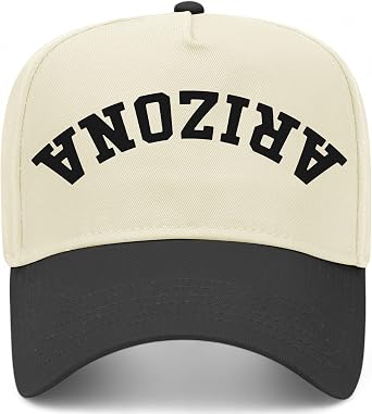 Arizona Upside Down Reversed Vintage Trucker Hat | AZ | Premium Adjustable Snapback Baseball Hat for Men & Women