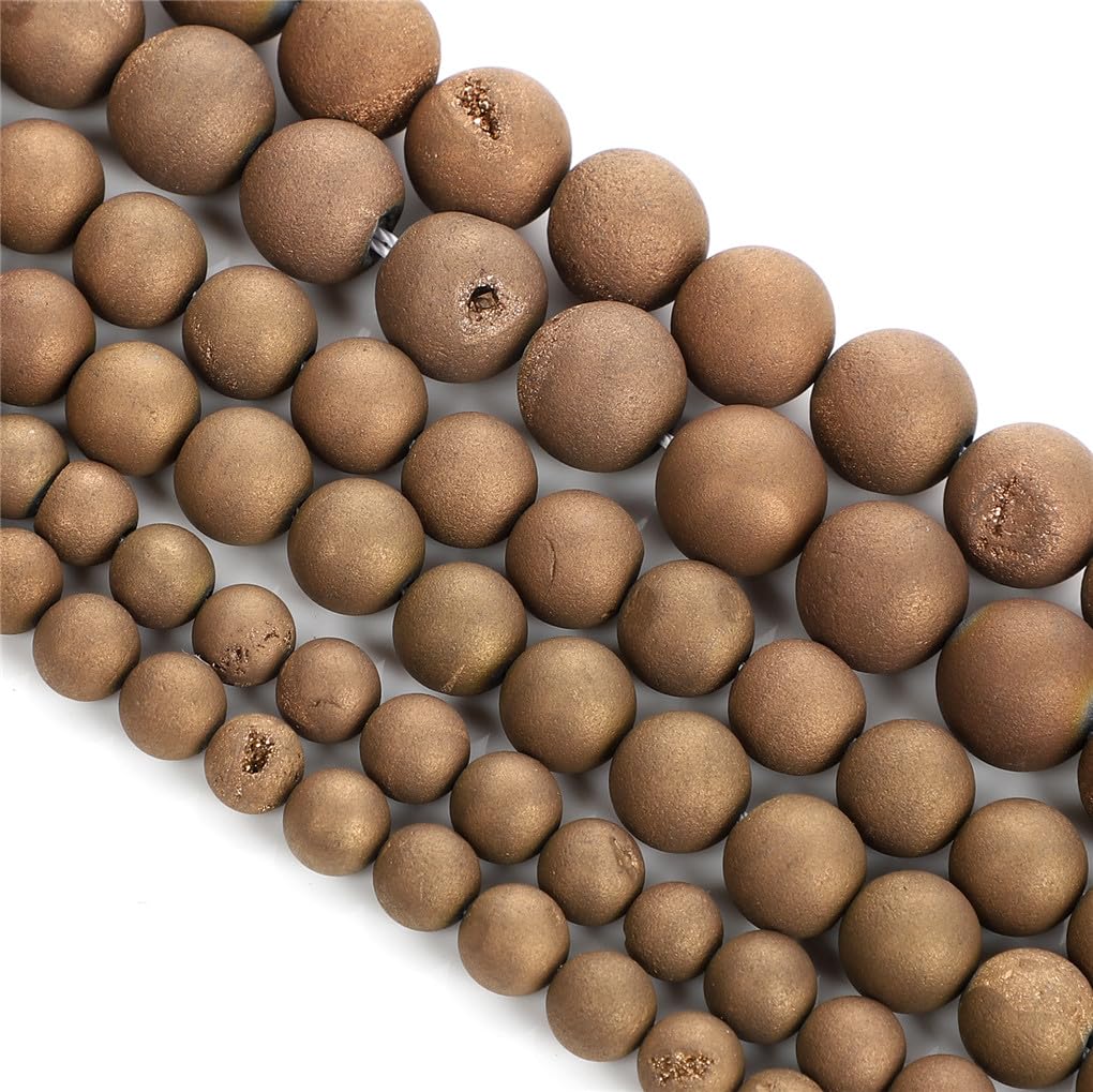 Perles en pierre naturelle agate Hamthuit rondes en vrac pour fabrication bijoux et loisirs