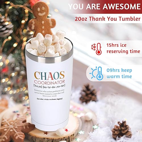 Miniatura 2 de Regalos de agradecimiento para mujeres, regalos de coordinador del caos para mujeres, regalos del día de la madre para mamá, regalos de jefe para