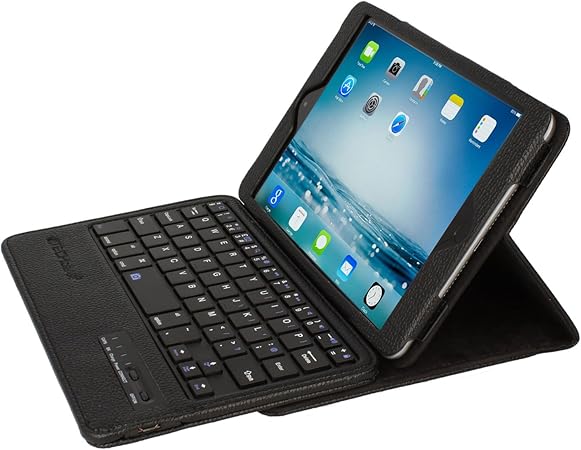 Techgear Strike Folio Keyboard Case Fits Apple Ipad Mini Series Pu Leather Case With Detachable Bluetooth Techgear Strike Folio Keyboard Case Fits Apple Ipad Mini Series Pu Leather Case With Detachable Bluetooth