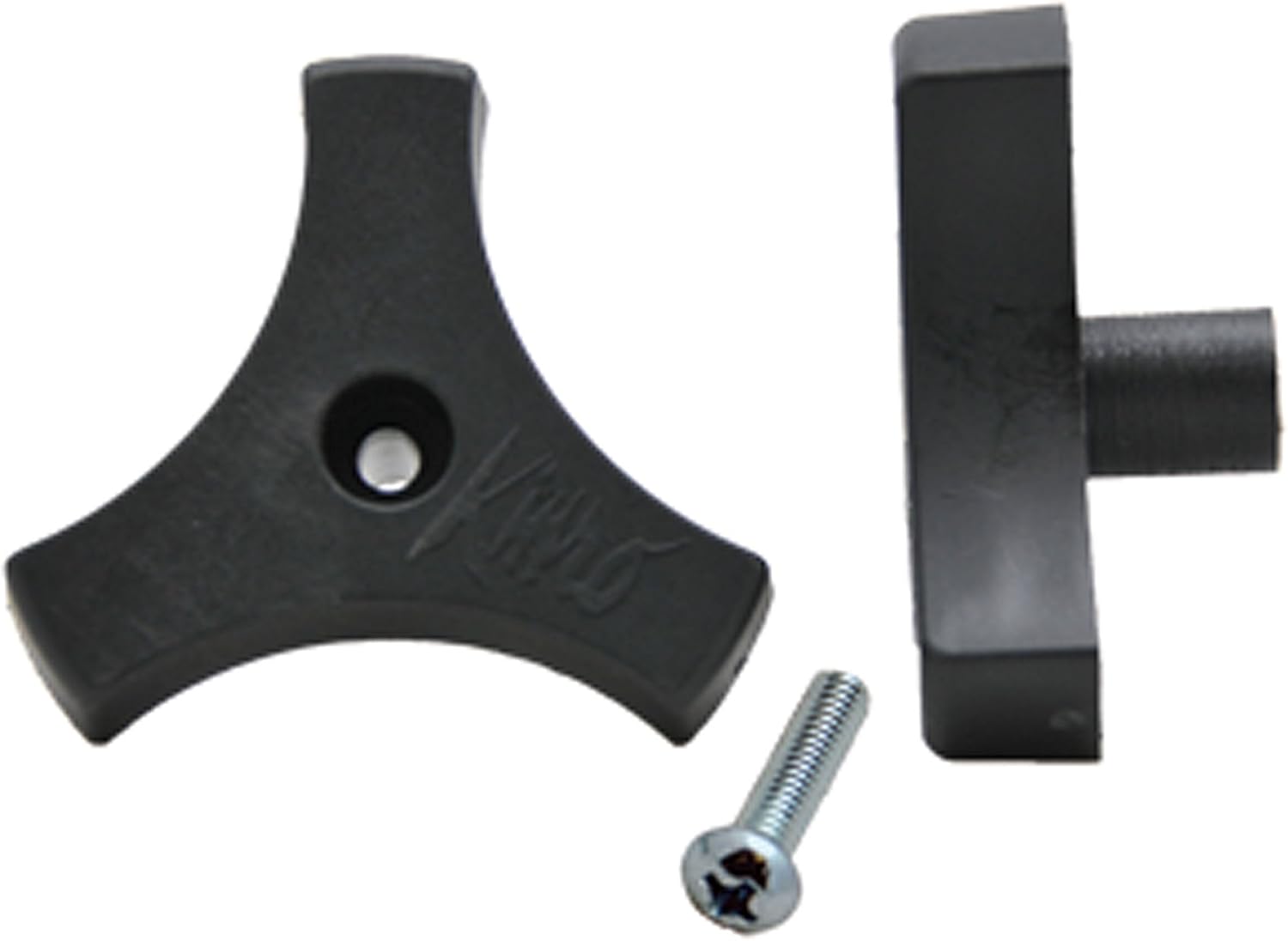AP Products 013-513 Window Crank Knob with Screw, 1" / Black