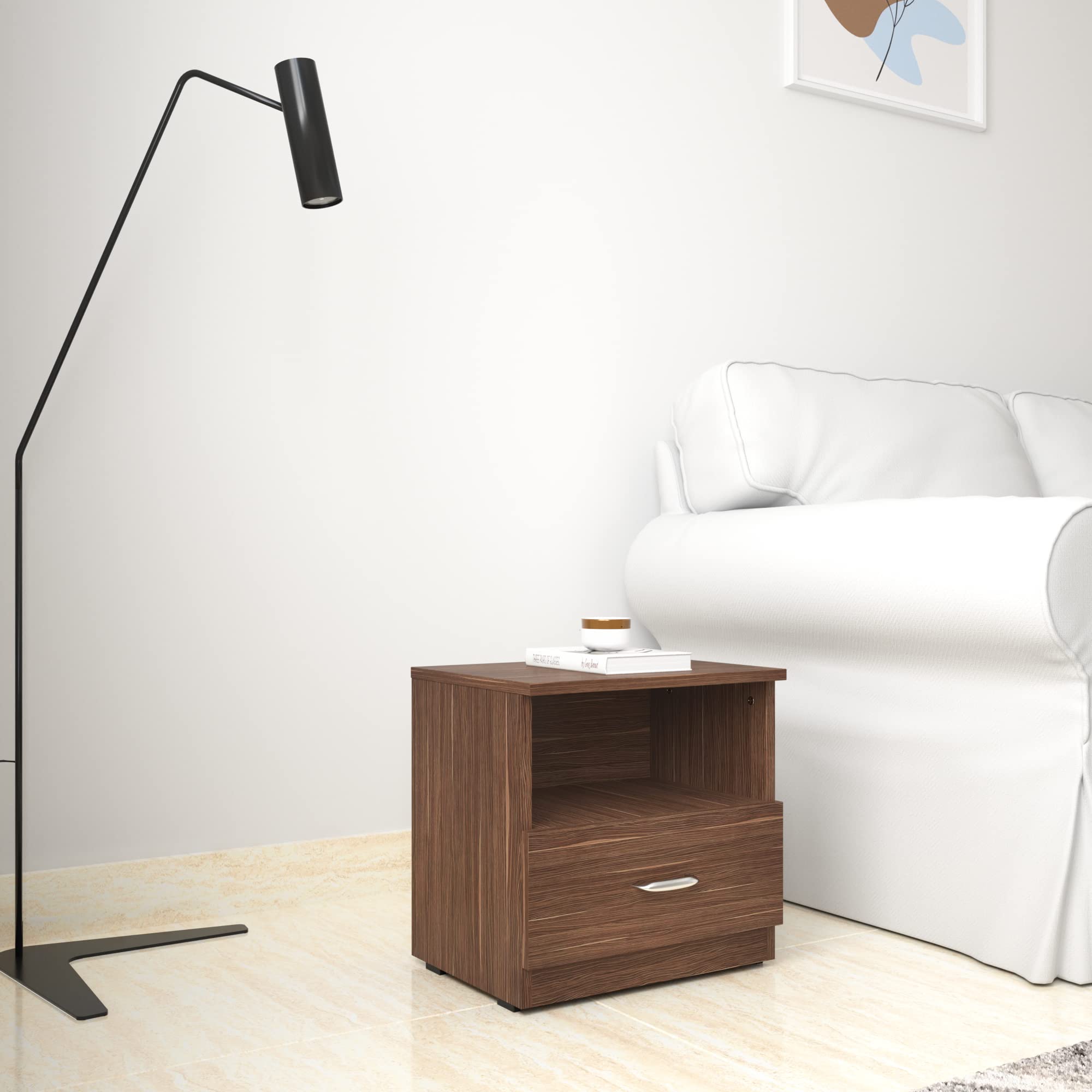 See full amazon price history chart for Amazon Brand - Solimo Enkindle Engineered Wood Bedside Table with 1 Drawer (Cairo Walnut Finish) Amazon Brand - Solimo Enkindle Engineered Wood Bedside Table with 1 Drawer (Cairo Walnut Finish) (B09XV68MTC) Amazon Price History, Amazon Price Tracker