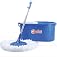 Gala Aqua Spin Mop with 4 Wheels & Big Bucket with 2 Microfiber Refills, Floor Cleaning Mop with Bucket, pocha for Floor Clea