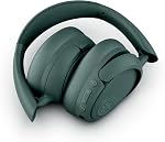 JLab JBuds Lux ANC écouteurs sans fil, sauge, réduction de bruit active intelligente, son personnalisable, audio spatial et compatible avec Bluetooth LE Audio, casque Bluetooth supra-auriculaire premium
