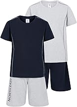 Boys 2 Pack Short Pyjamas Nightwear PJ Sets Twin Pack 9 10 11 12 13 14 15 16 Years