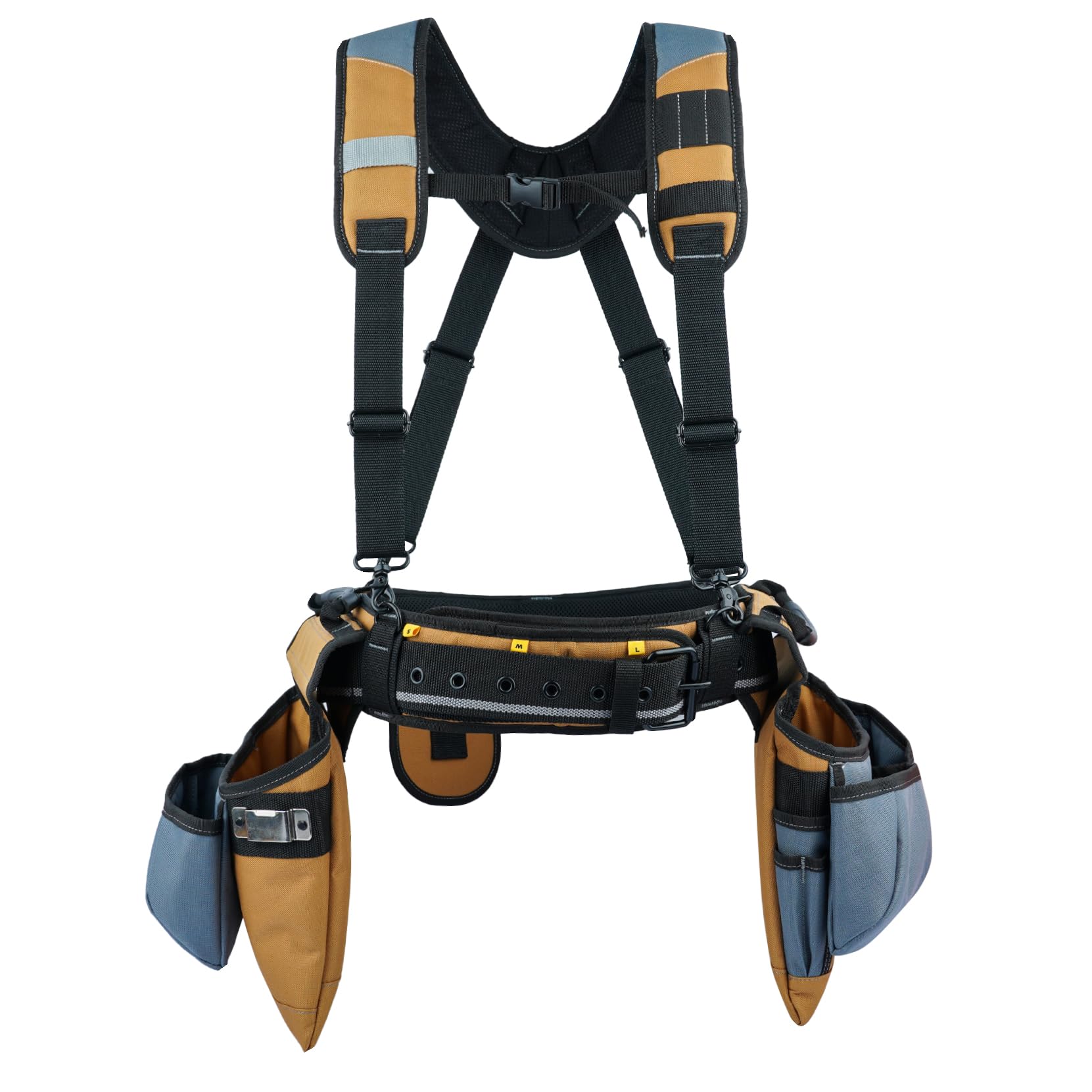 Tool Belt with Suspenders