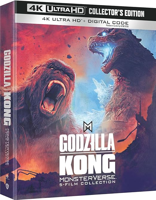 Godzilla/Kong Monsterverse 5-Películas Ed. Coleccionista 4K UHD miniatura 2