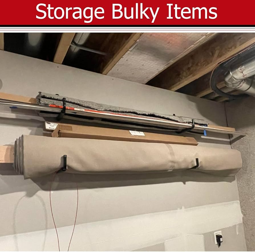 Large Garage Storage Hooks, 12.4 Inch Heavy Duty Garage