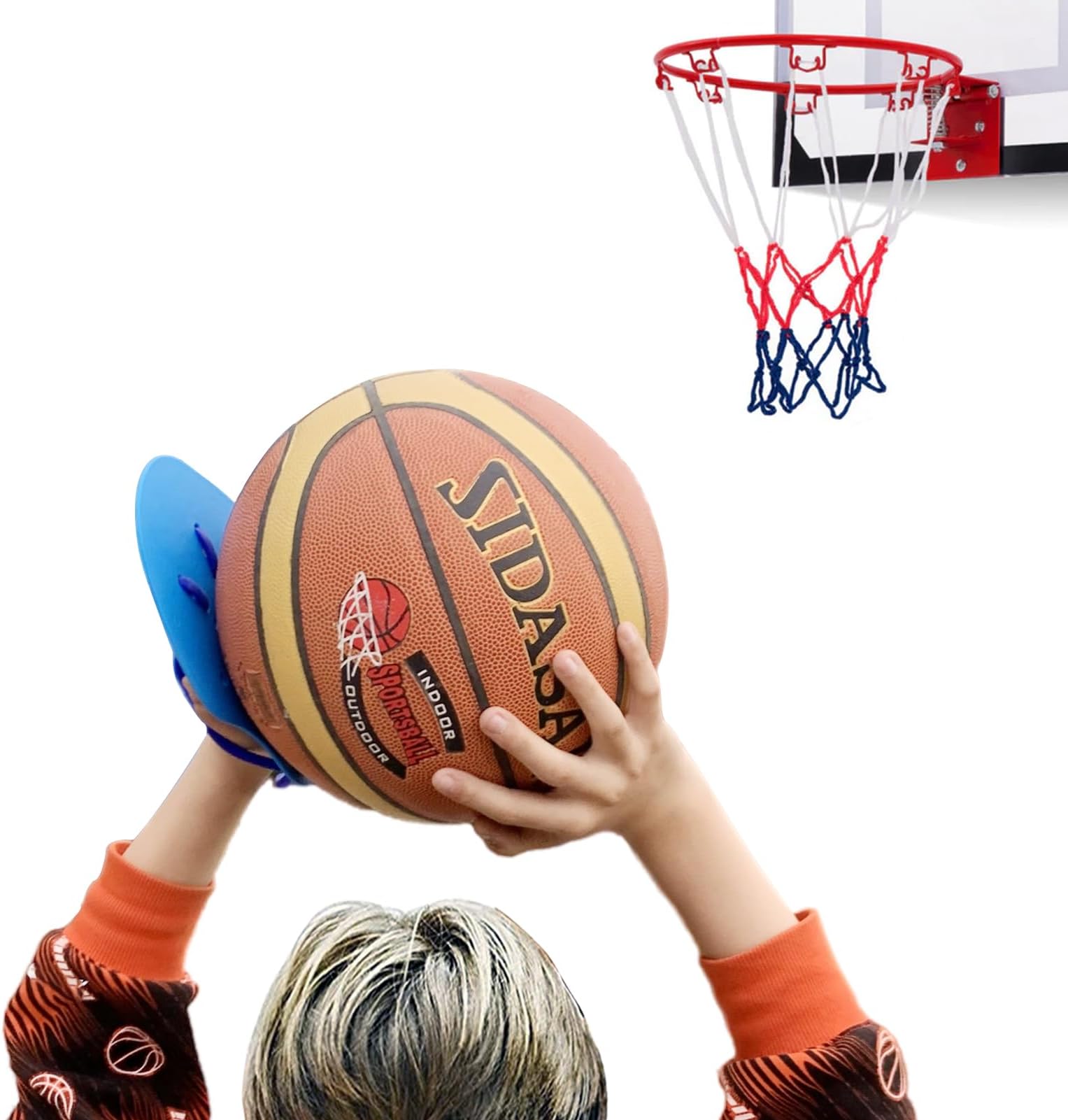 Basketball Shooting Trainer - Left & Right Handed Universal Basketball Shot Trainer - Eva Foam for Comfortable Feel