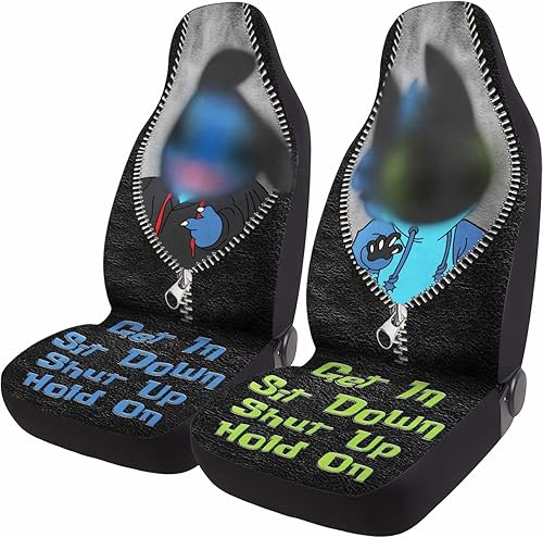 Miniatura 57 de Nightmare Skellington Ghost 2 - Fundas de asiento delantero para automóvil, camión, SUV, regalos de Navidad, funda de asiento de cubo duradera, 06.