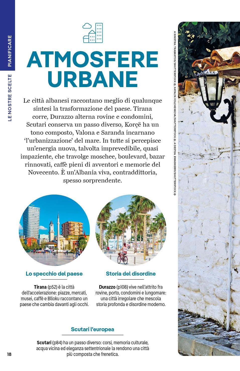 ALBANIA. Le guide di viaggio più vendute al mondo. Itinerari esperienze e consigli degli autori: molto più di una guida turistica!. Tirana, Durazzo, Valona, Berat