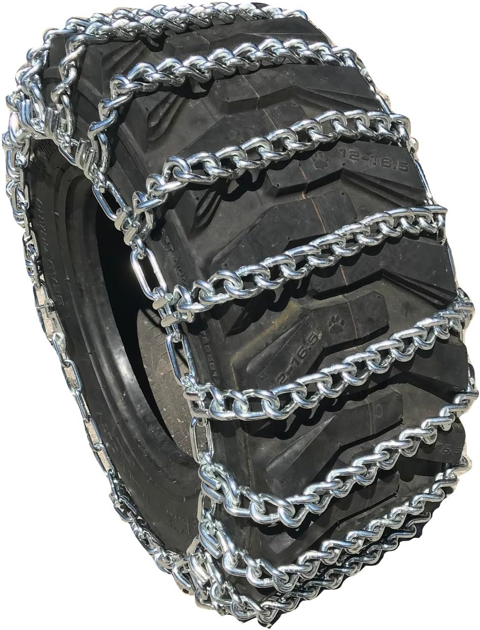 TireChain.com 300/70R20 300/70 20 Boron Alloy Ladder Tractor Tire Chains Set of 2