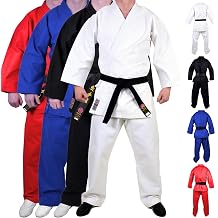 MAR | Heavyweight Karate Gi, Karate Suit, European Cut | Men & Women; Kids & Adult Sizes | For Competition & Tournaments, Karate Trousers, Kids Karate Suit for Competition, 14oz Canvas Fabric Suit