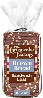 Cheesecake Factory Brown Bread Sandwich Loaf - Famous Sweet Wheat & Oat, 17.7 oz Restaurant Bread at Home