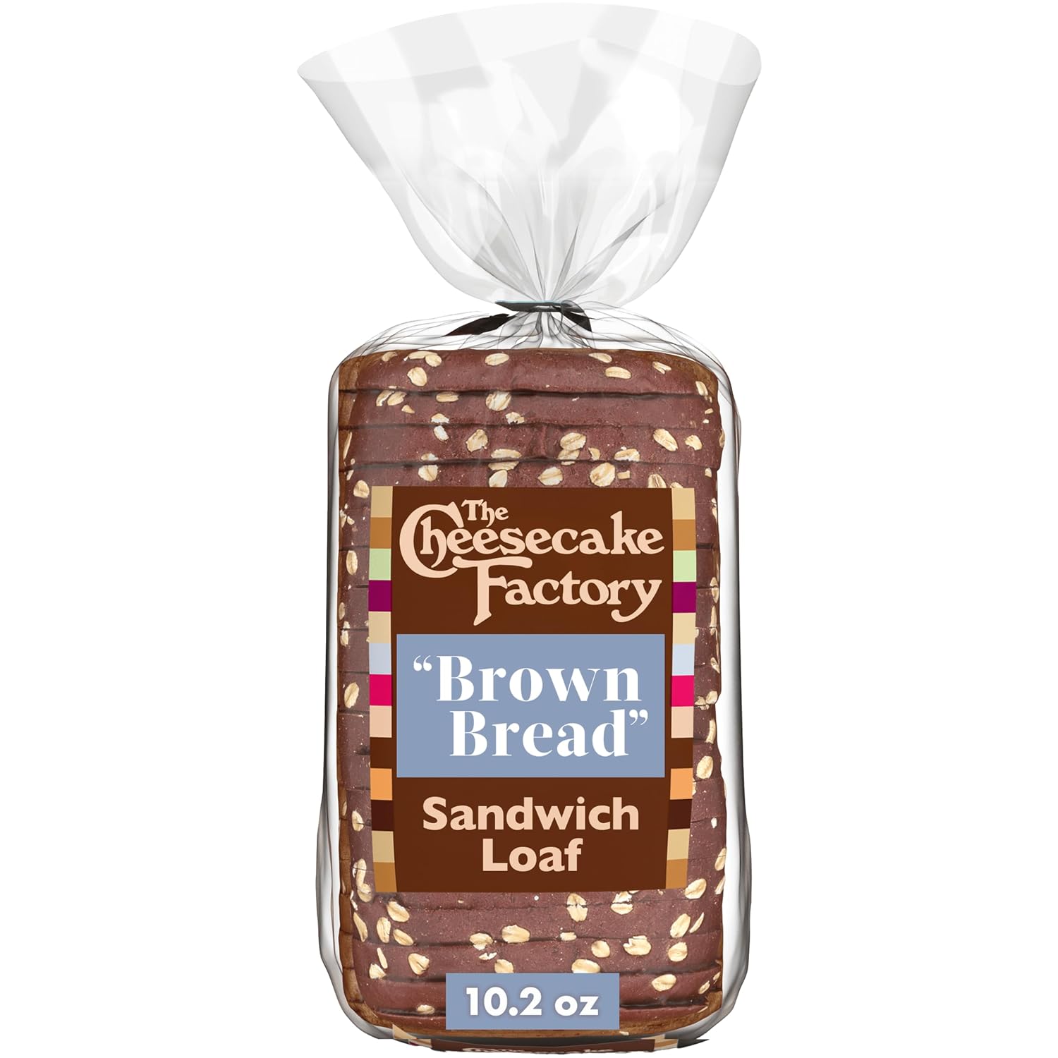 Cheesecake Factory Brown Bread Sandwich Loaf - Famous Sweet Wheat & Oat, 17.7 oz Restaurant Bread at Home