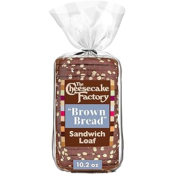The Cheesecake Factory "Brown Bread" Sweet Wheat & Oat Sandwich Loaf, 17.7 Oz