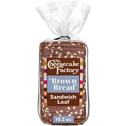 The Cheesecake Factory "Brown Bread" Sweet Wheat & Oat Sandwich Loaf, 17.7 Oz