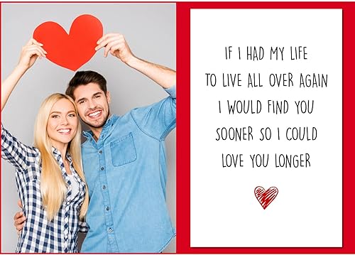 Miniatura 2 de Tarjeta de regalo para el día de San Valentín para novio, novia, pequeños regalos de San Valentín para marido y esposa, regalos románticos para él y