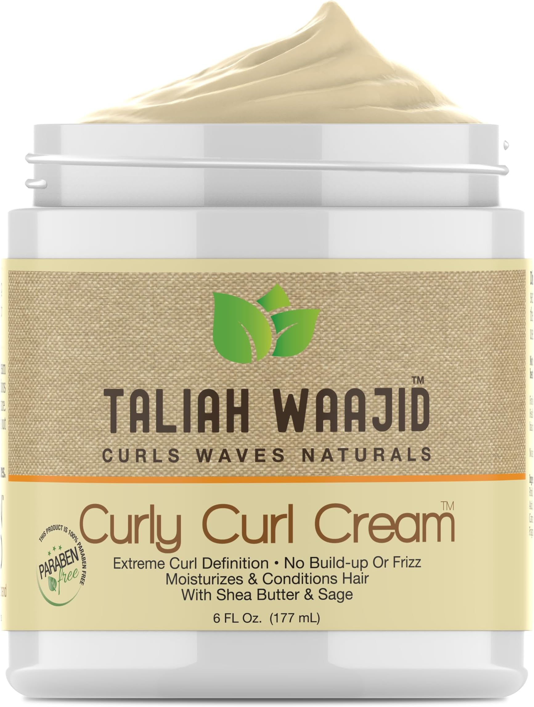 Taliah Waajid Curly Curl Cream 177 ml/6 fl.oz