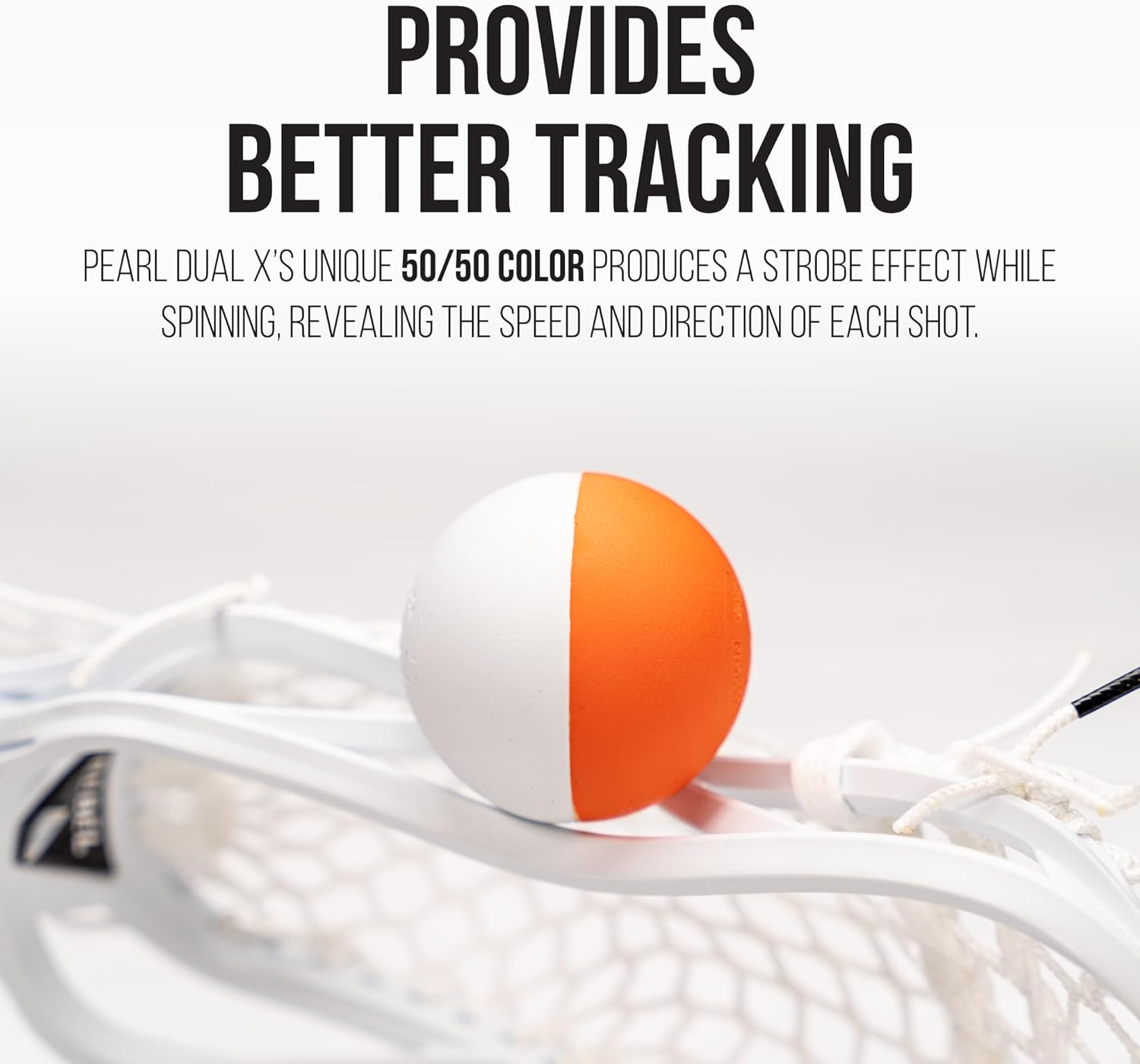 Pearl Guardian Sports Dual X Greaseless Lacrosse Balls - Dual Color Design for Better Tracking - SEI Certified to Meet NOCSAE & NCAA Standards - Made in USA