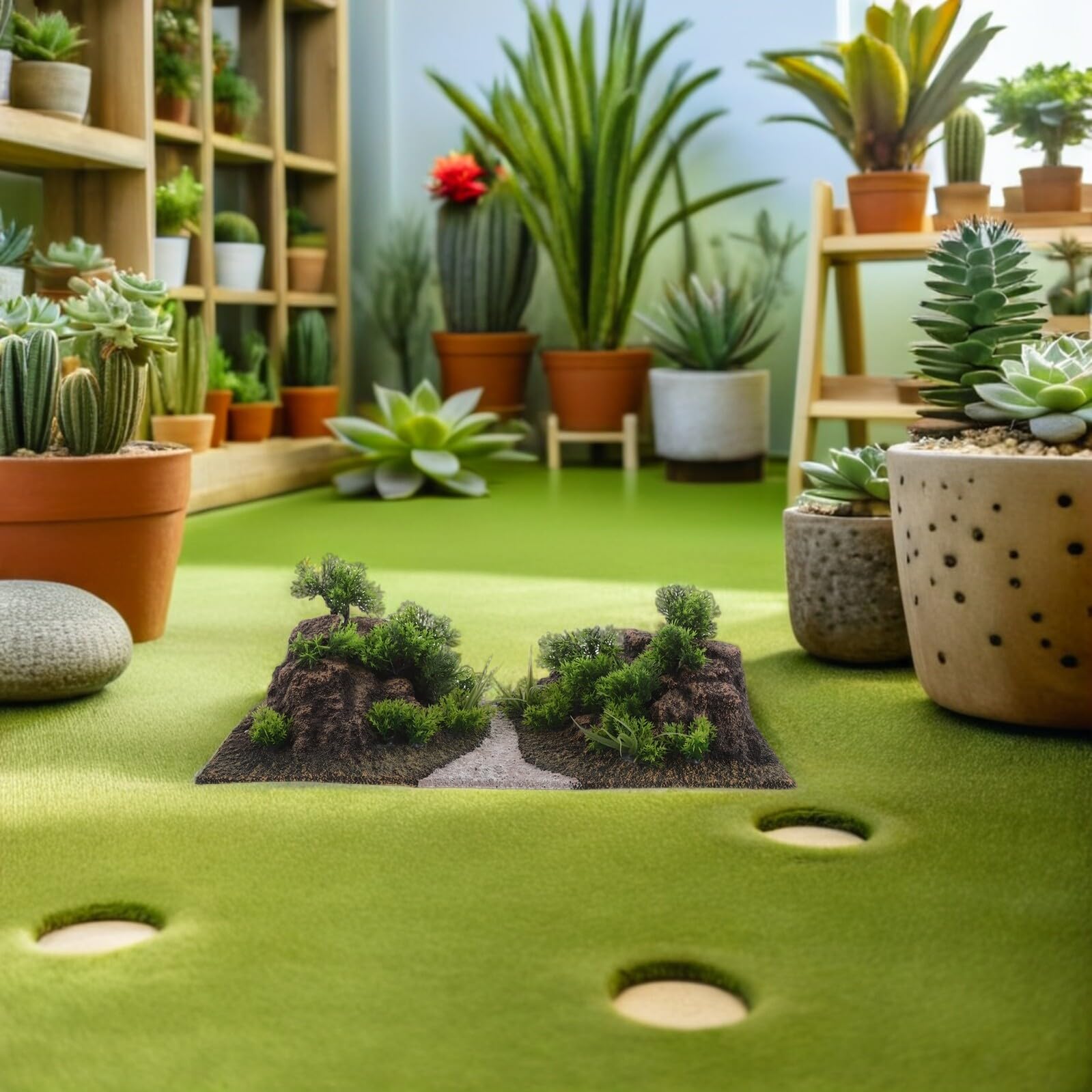 Toyvian Aquarium Stein Ornament mit Baum Künstliche Felsen Landschaft Deko Kleines Versteck für Garnelen Betta Krebs Aquarium Fake Rocks für Naturnahe Aquariengestaltung