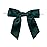 7Rainbows 30pcs Boutique 3.5 Dark Green Satin Ribbon Twist Tie Bows for Tying Up Packages Gift Wrapping