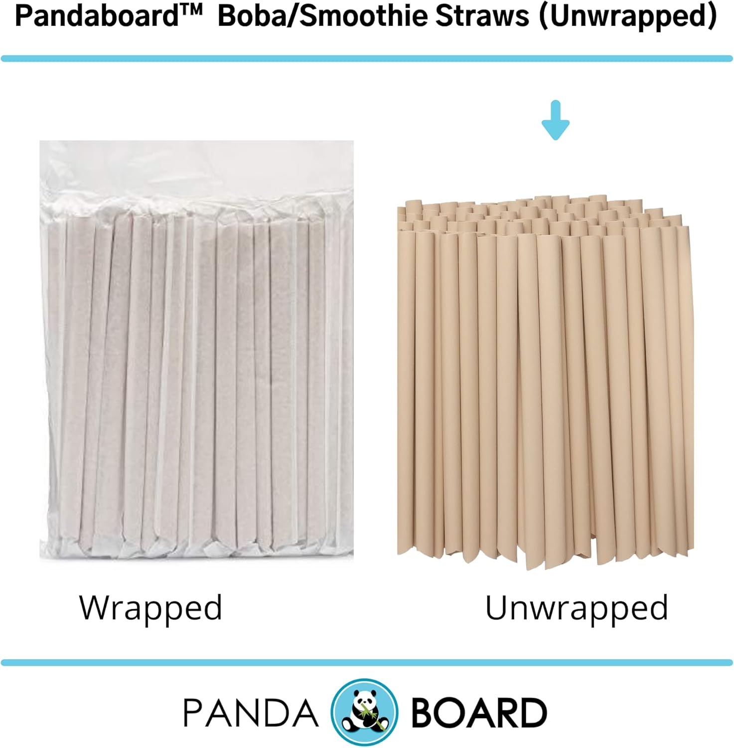 Bamboo Straws (12 mm Unwrapped Case)