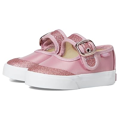 Vans Kids Mary Jane (Infant/Toddler) Kids Girl Shoes Dazzled Pink Dawn