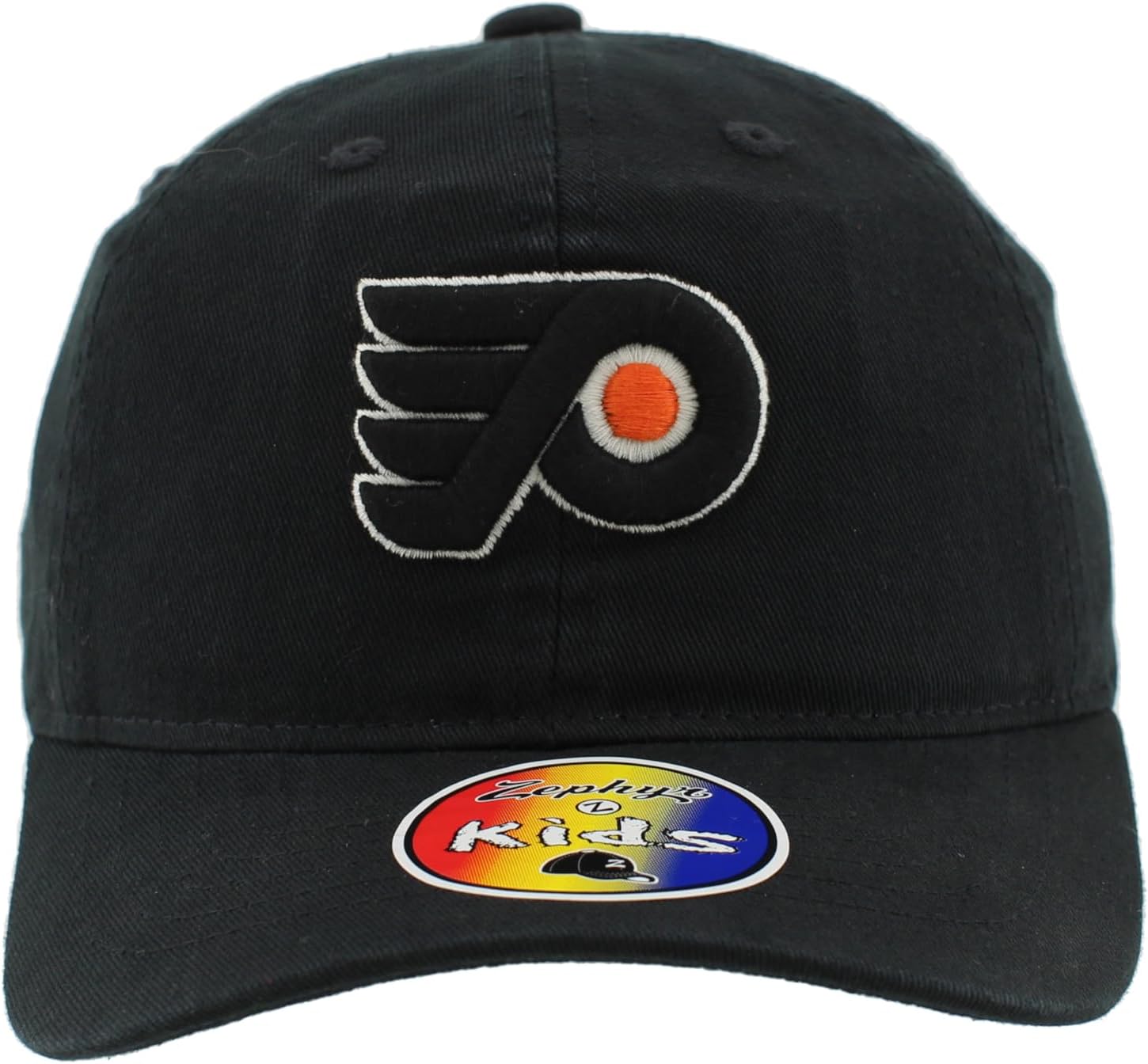 ZHATS NHL Unisex Kids NHL Officially Licensed Youth Adjustable Hat Scholarship Icon Black