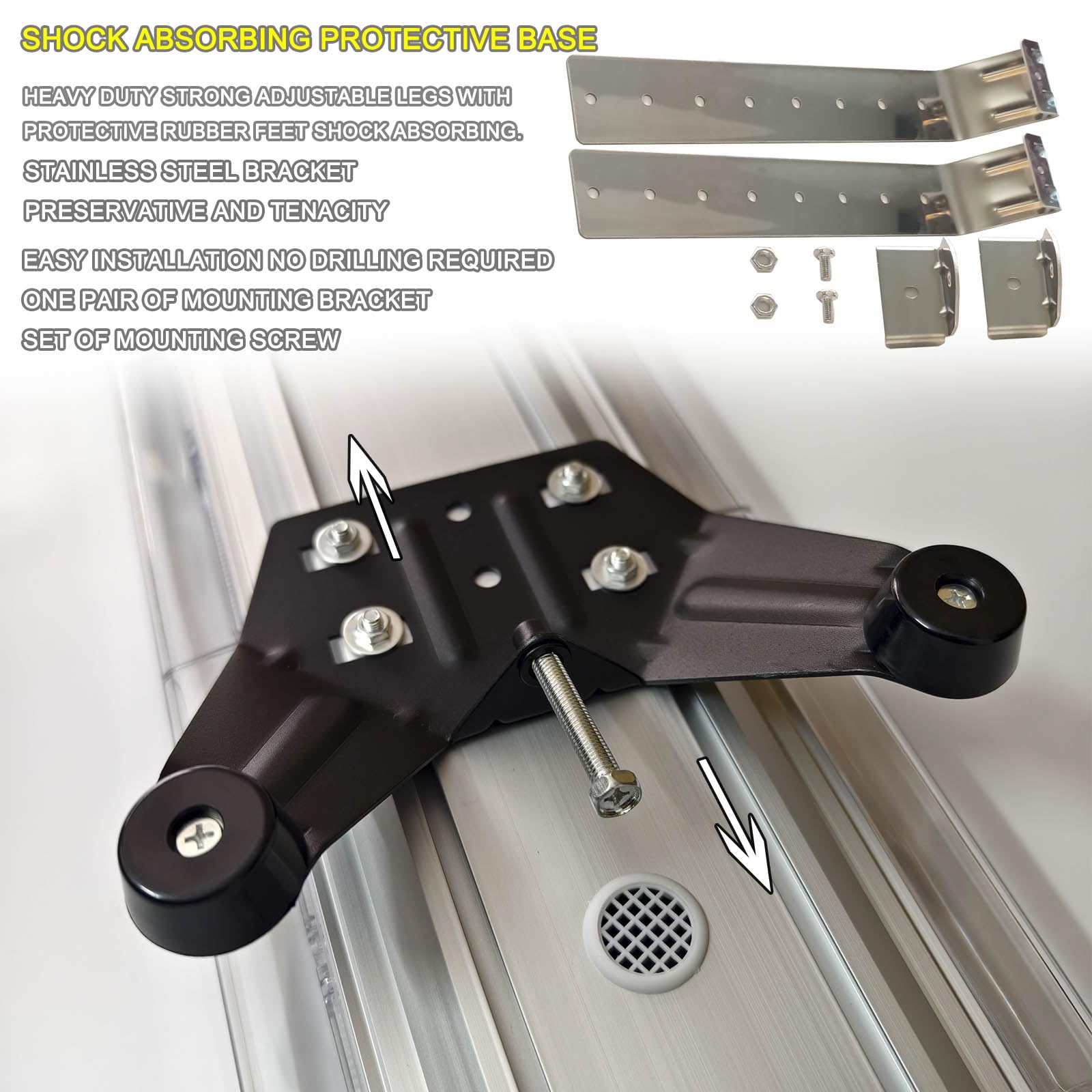 12V 24V 88LED Luce stroboscopica 17 modalità Flash Barra impermeabile Luce di avvertimento Segnale di pericolo per navi da rimorchio per camion (ambra, 47 pollici 88 W)…