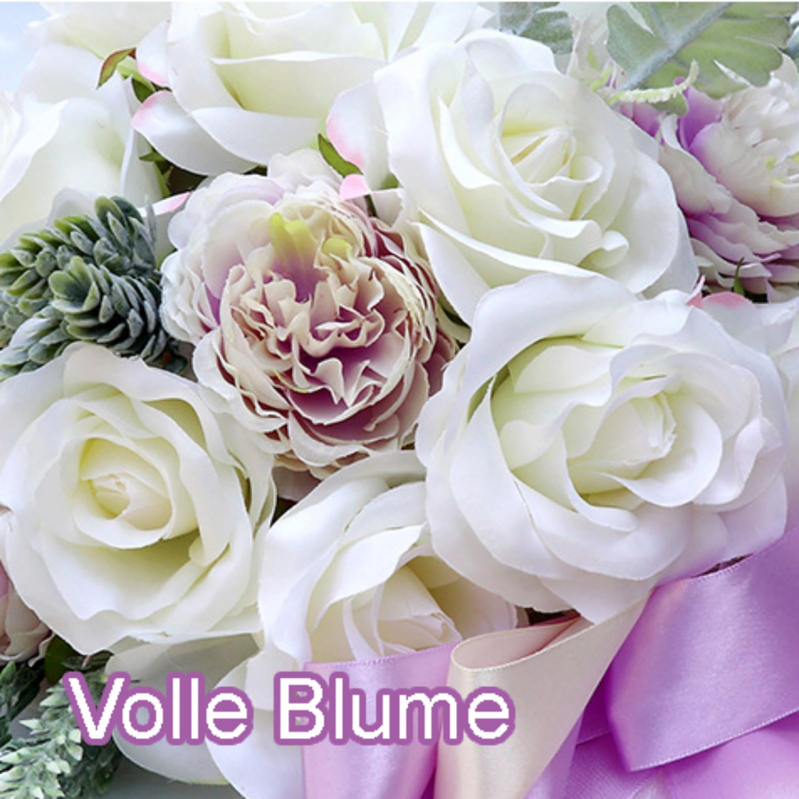 12 Stück Set Hochzeit Autoschmuck, Hochzeit Autoschleifen mit Saugnäpfen, Rückspiegel Türgriff Motorhaube Künstliche Blume für Hochzeit Empfang Zeremonie (Grün)