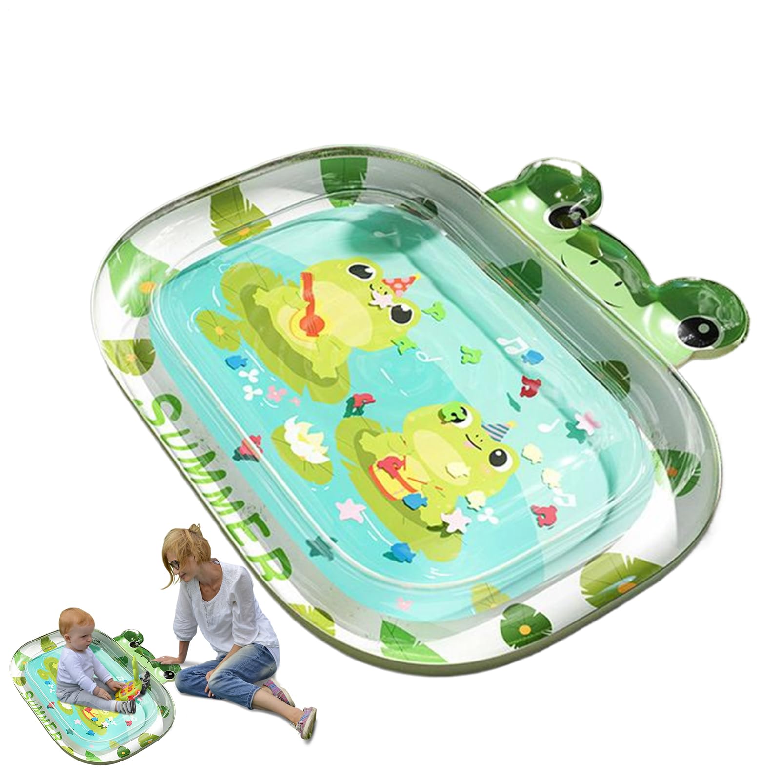 Tapis aquatique gonflable imperméable pour éviter le sable chaud de plage - 8