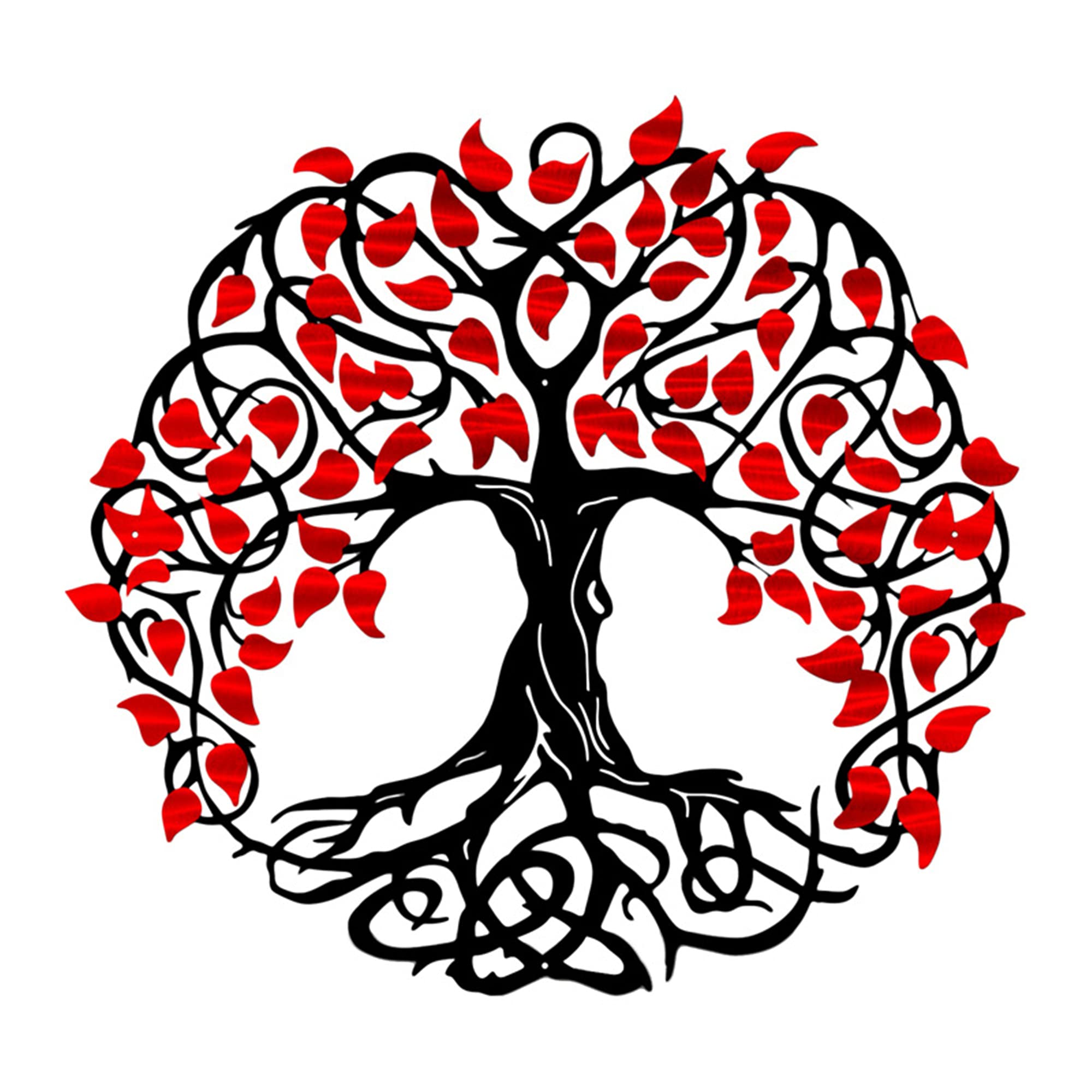 GDHKDDFL Stylish wall decorations, Modern Wrought iron Wall Art, for Indoor Outdoor Home Bedroom Living Room,I(C)