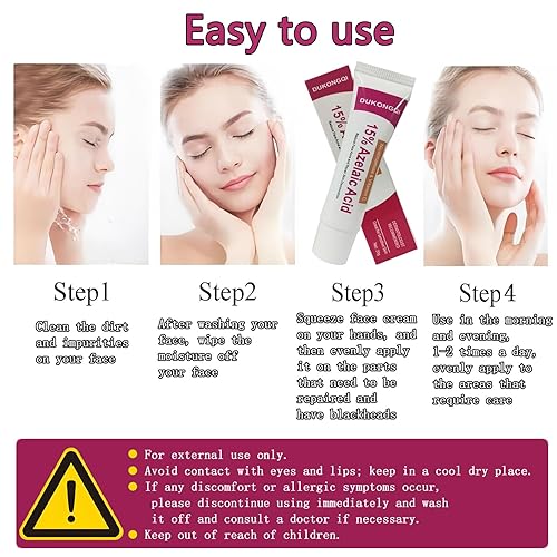 Miniatura 4 de Ácido azelaico para equilibrar el tono de la piel y limpiar los poros, suero de ácido azelaico para aliviar el acné, puntos negros y enrojecimiento,