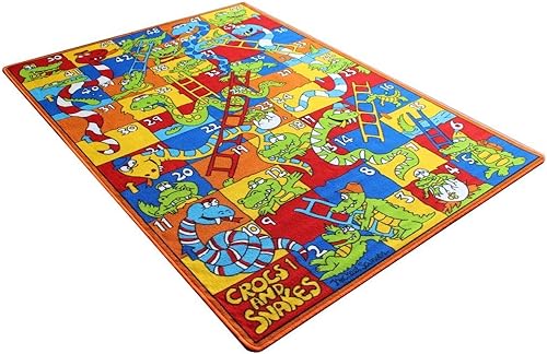 Miniatura 3 de Kids áreaAlfombra (Crocs y serpientes diseño