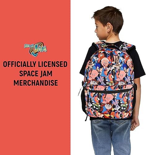 Miniatura 7 de space jam Mochila con licencia oficial de SpaceJam A New Legacy Tune Squad Basketball