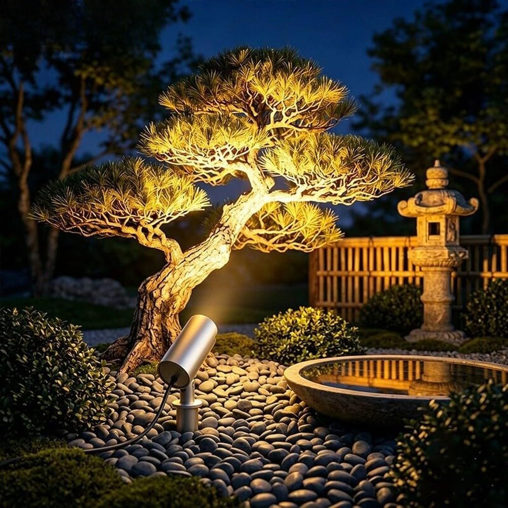 Faretto per giardino Luce Calda 3000K Regolabile Faretto per