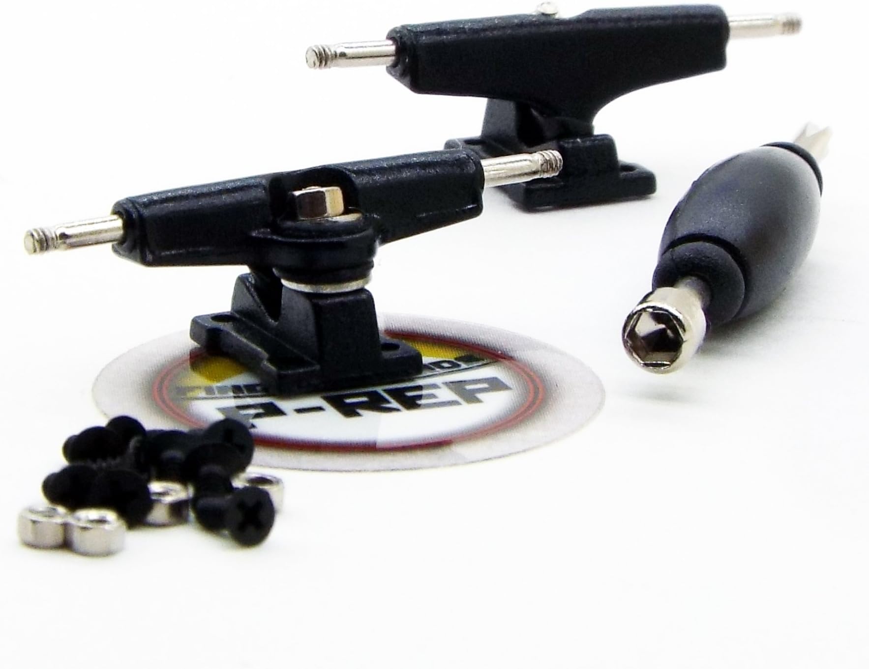 P-REP 29mm Performance Tuned Fingerboard Trucks - Black