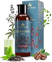 Avimee Herbal Keshkrishna Hair Oil | With Indigo, Amla, Currly Leaf and Henna Oil | Mineral Oil Free | 100 ml