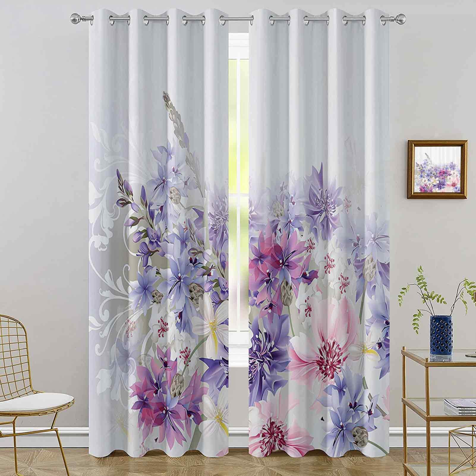 Always4u Tende Oscuranti Con Occhielli, Eleganti, Per Soggiorno, Moderne, Isolamento Acustico, 260 X 140 Cm, Set