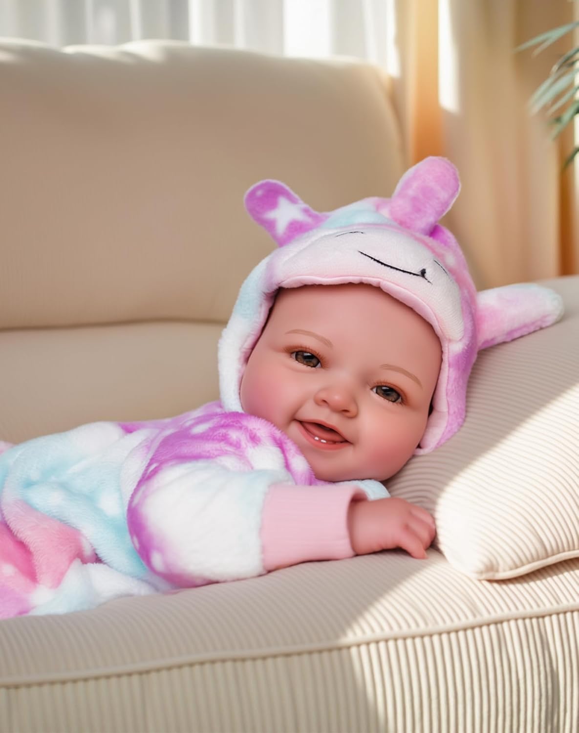 Adorable 17-Inch Realistic Baby Doll with Accessories for Imaginative Play and Collecting