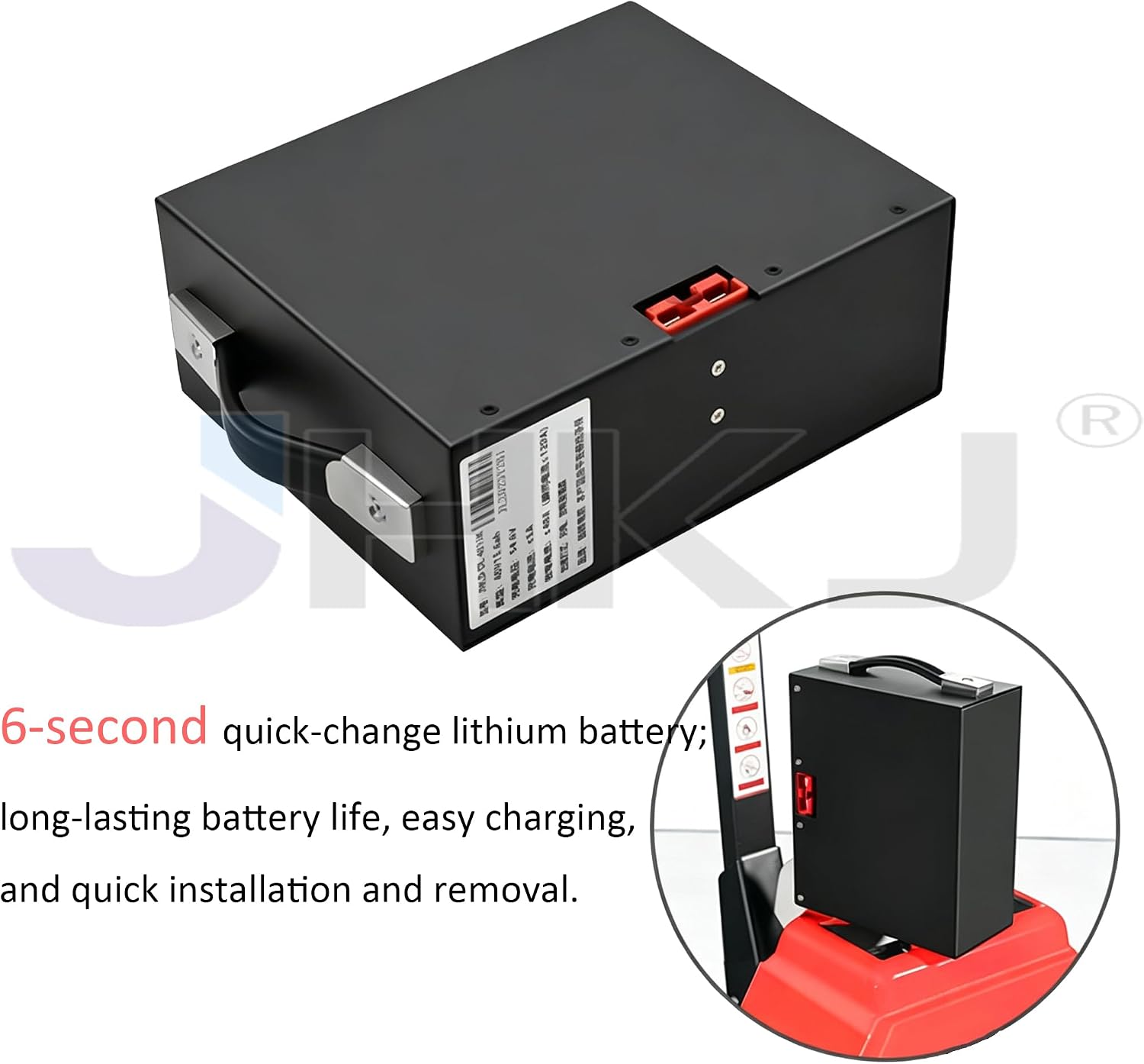 Electric Forklift Battery 48V 10Ah Pallet Truck Lithium Battery