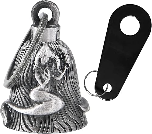 Miniatura 5 de Dream Apparel Campana de motocicleta para ciclistas, mujeres y hombres, con colgador, campana de motociclista para ciclistas, campana de equitación