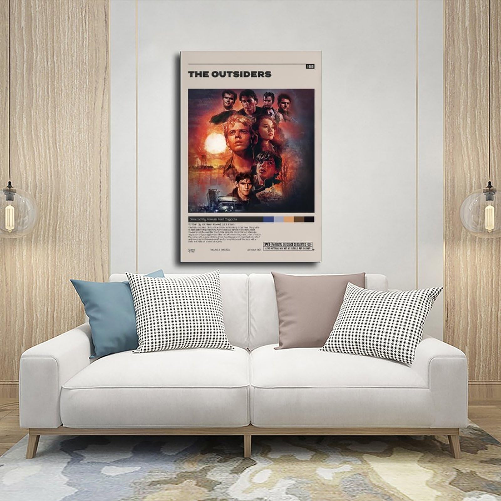 Amazon.com: shitou The Outsiders Poster Classic Retro Movie
