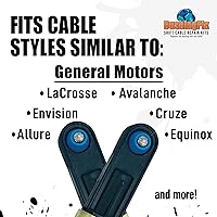 Vista 5 de BushingFix IM1KIT1 - Kit de reparación de bujes de cable de cambio de transmisión - Kit de reparación de varillaje de transmisión automática, kit